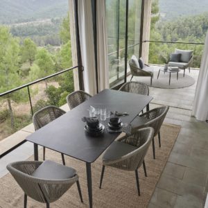 Уличная мебель «Rodona» dining - Skyline Design, обеденная группа set 220 + 6